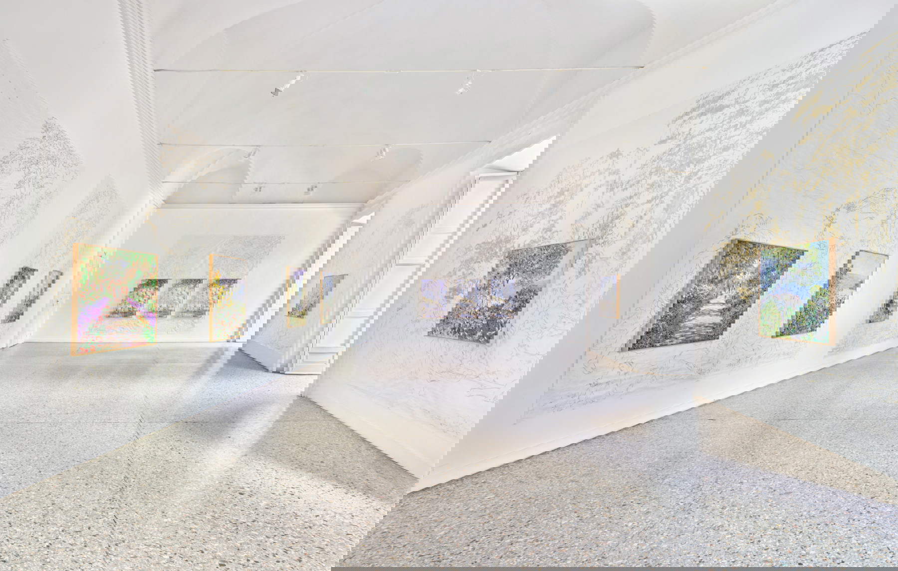 Stefano Arienti, view of the exhibition at the Christian Stein Gallery. Courtesy of Christian Stein Gallery, Milan. Photo Agostino Osio