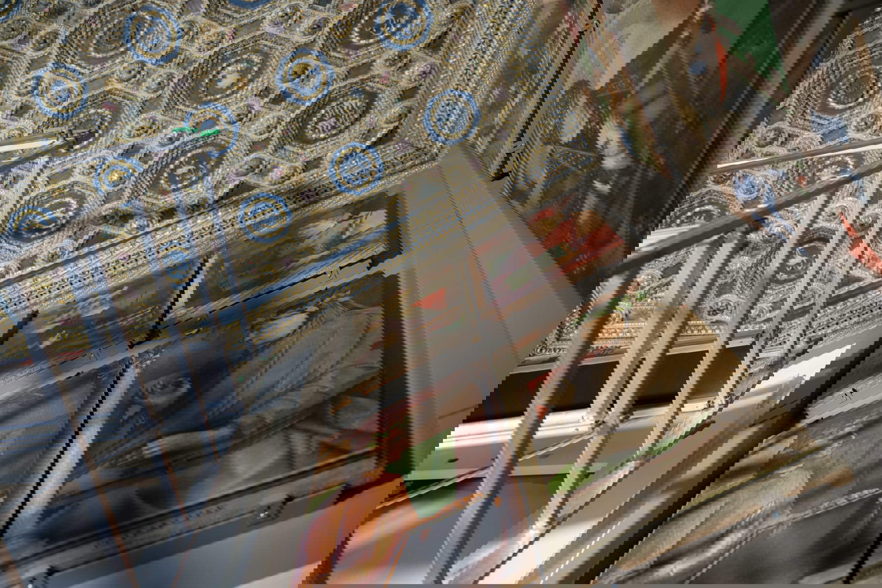 Travail dans l'étude du duc