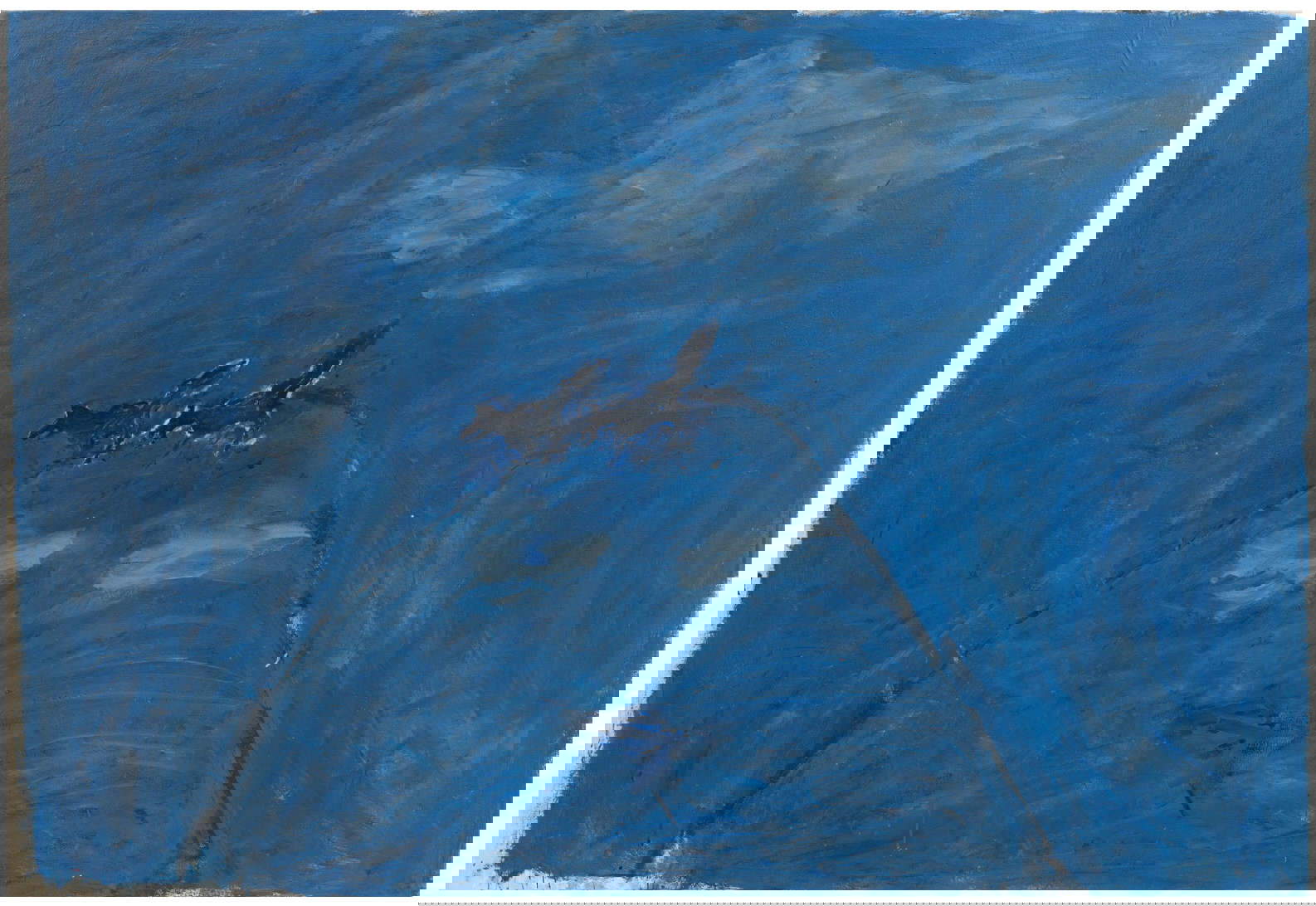 New York, at Hauser & Wirth exhibition dedicated to Susan Rothenberg