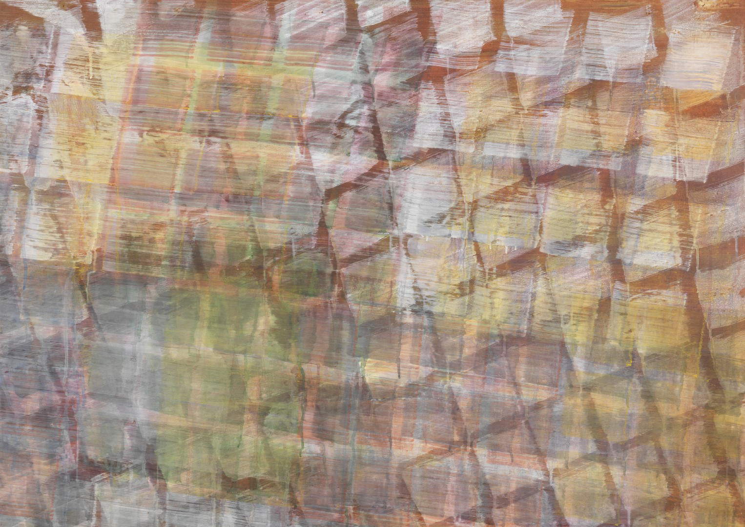 Tancredi, Lights of Venice (1959; tempera on paper applied to canvas, 98 x 138 cm)