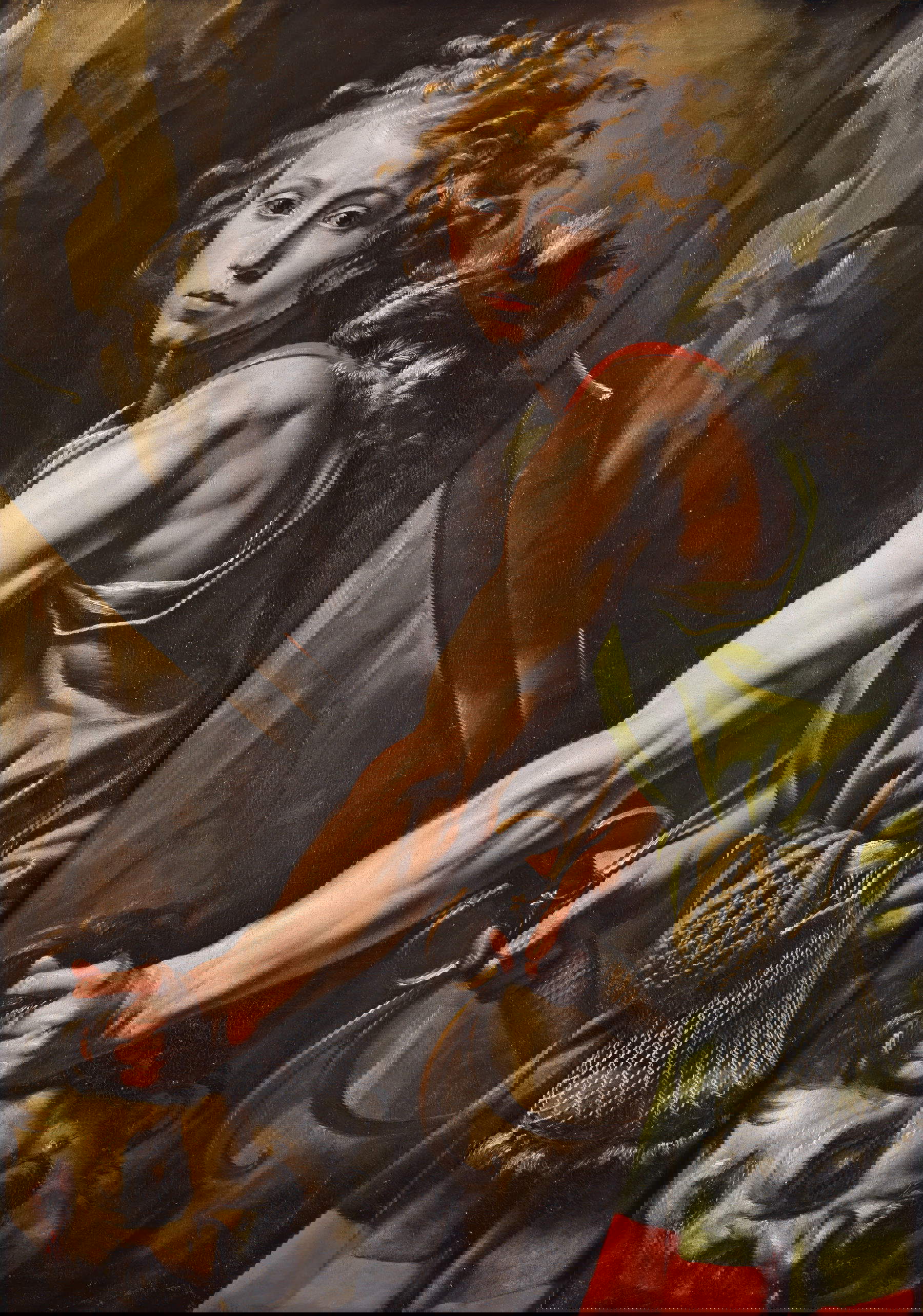 Tanzio da Varallo, David with the head of Goliath (c. 1623-1625; Varallo, Palazzo dei Musei - Pinacoteca). Photo: Dealberto