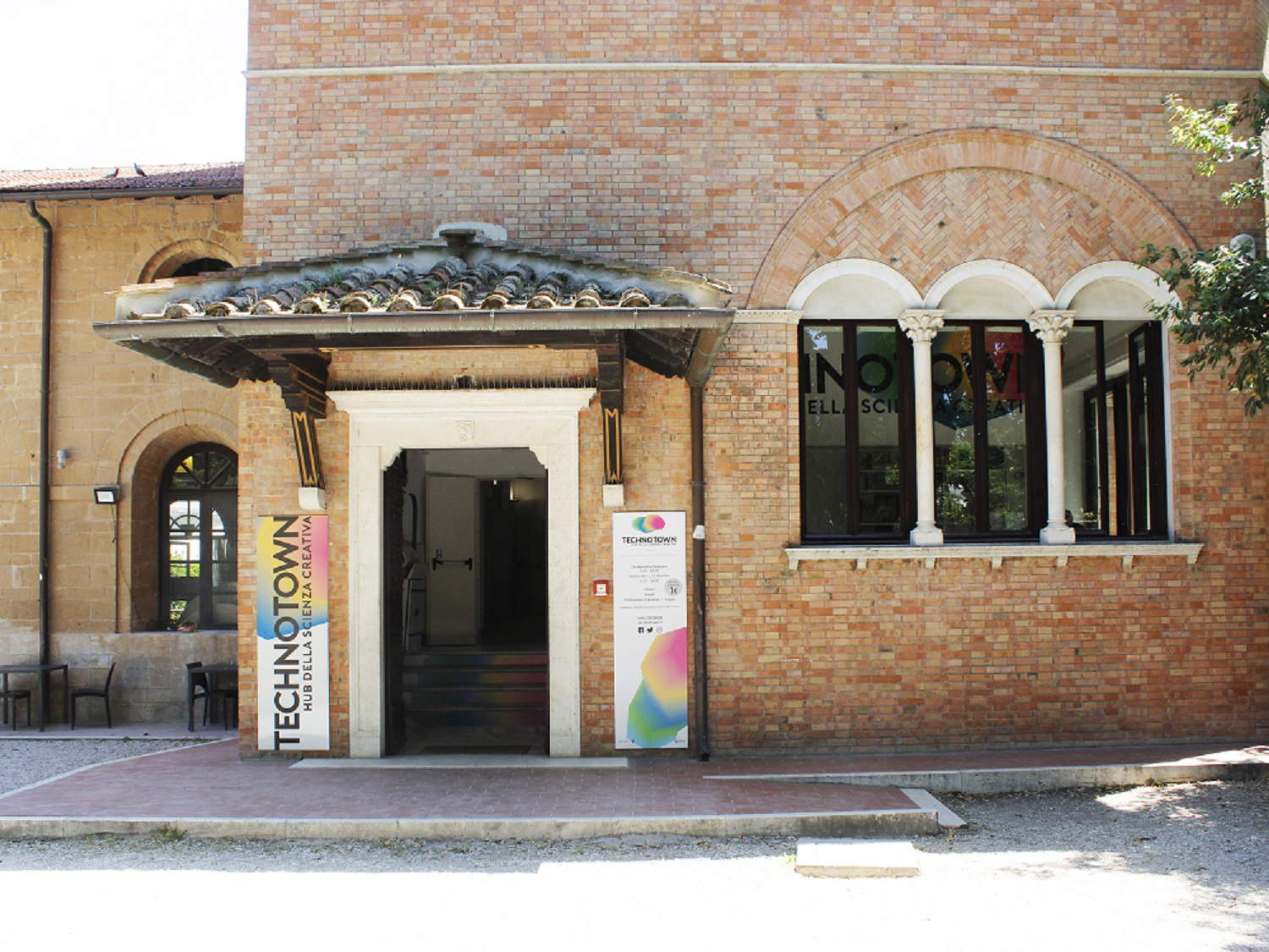 Gli spazi di Technotown a Villa Torlonia