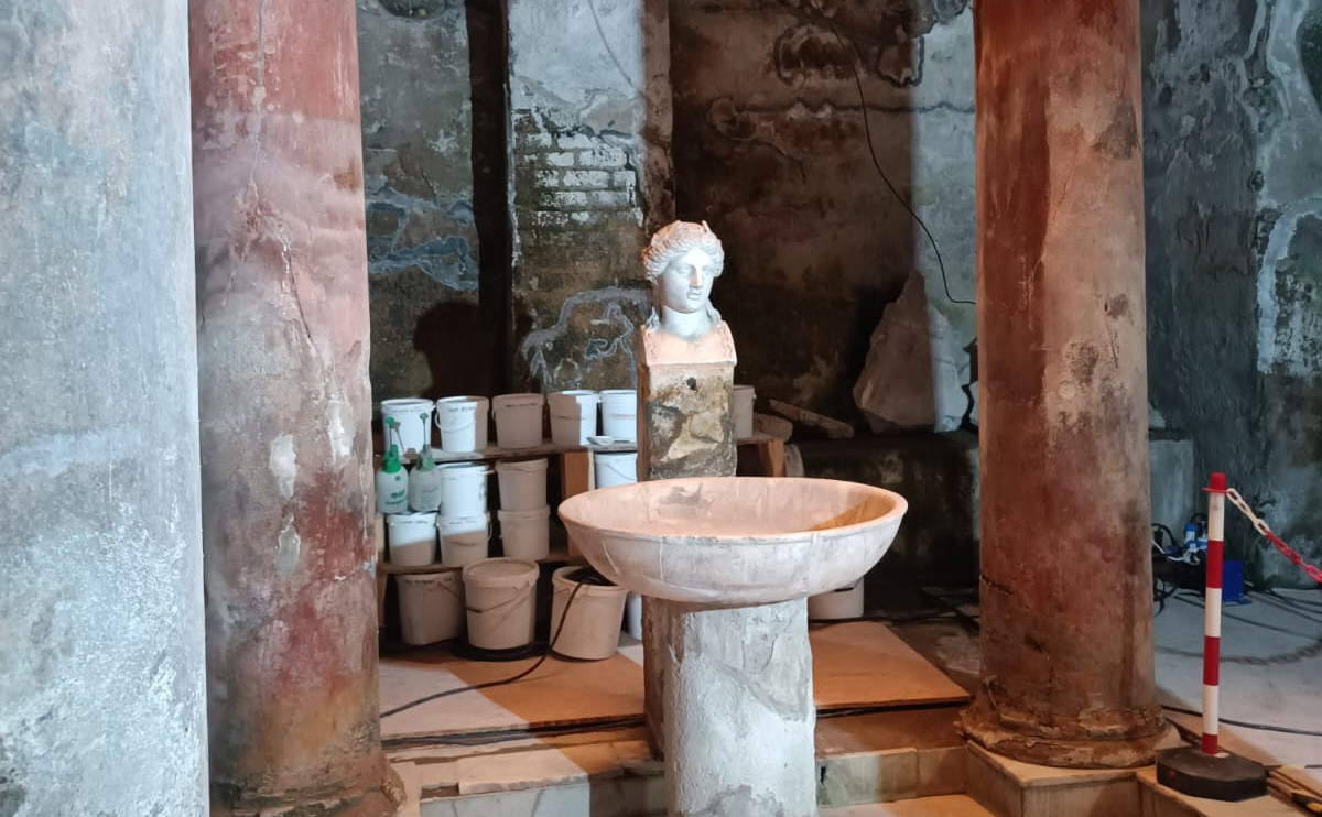 Herculaneum's Suburban Baths reopen extraordinarily with tours by reservation only
