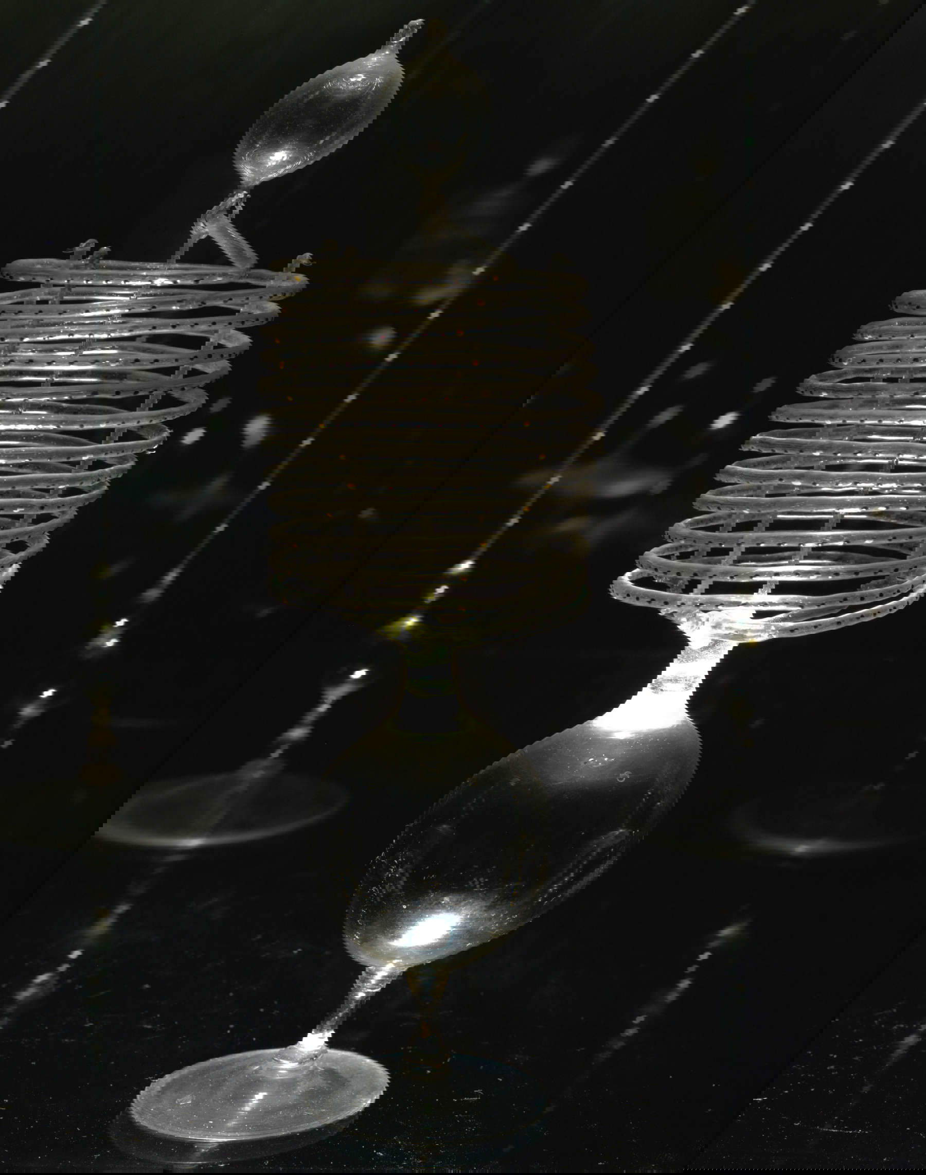 Thermomètre à spirale de l'Accademia del Cimento, Museo Galileo, inv. 193.