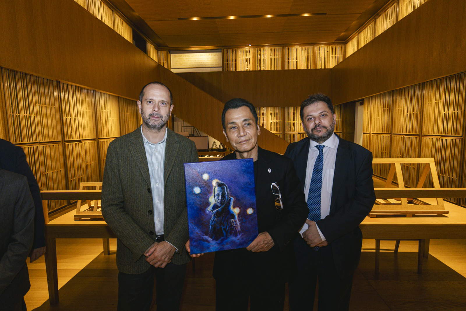 Tetsuo Hara en los Uffizi