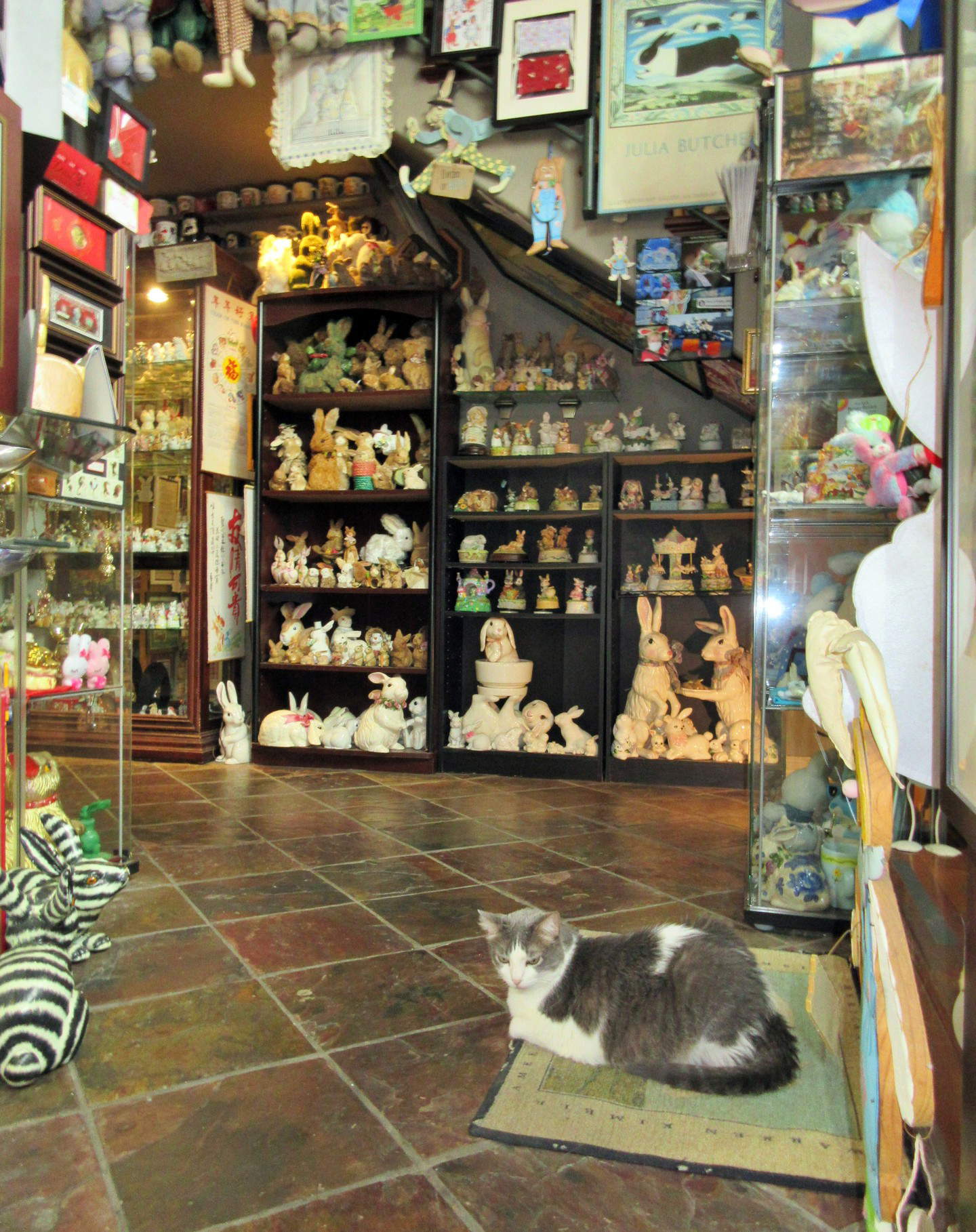 The Bunny Museum before it was destroyed The Bunny Museum before it was destroyed
