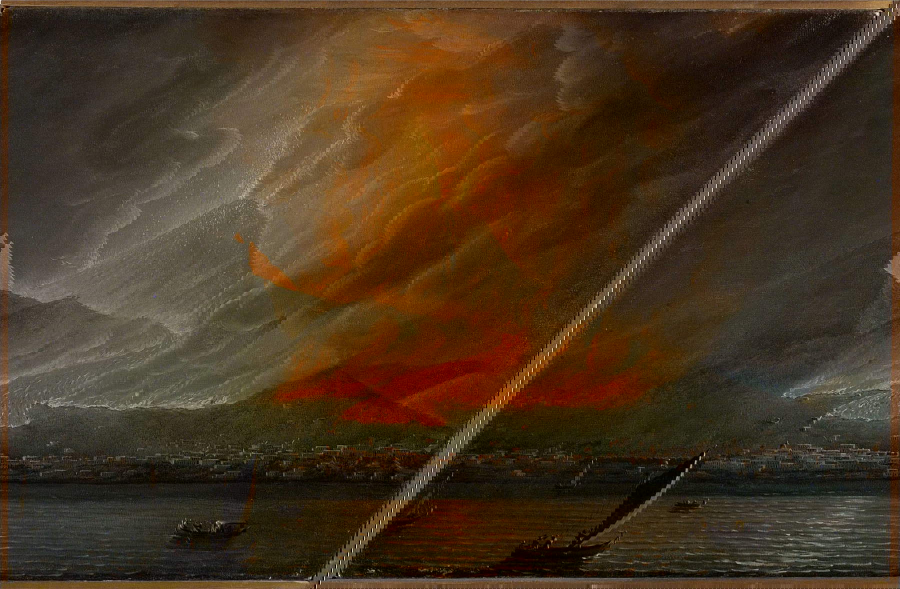 Thomas Patch, Vesuvio in eruzione