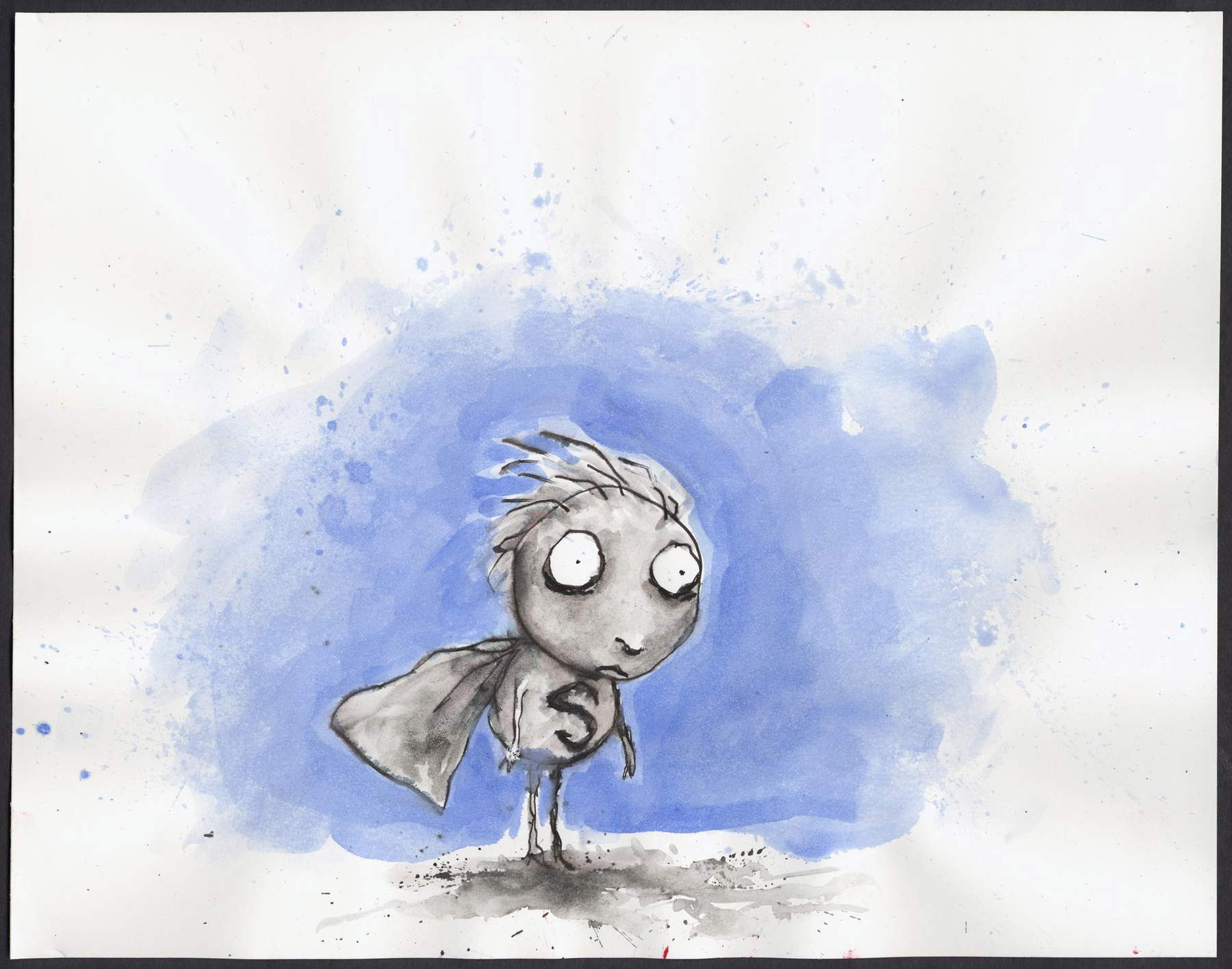 Tim Burton, Untitled (The World Of Stainboy) ©Tim Burton