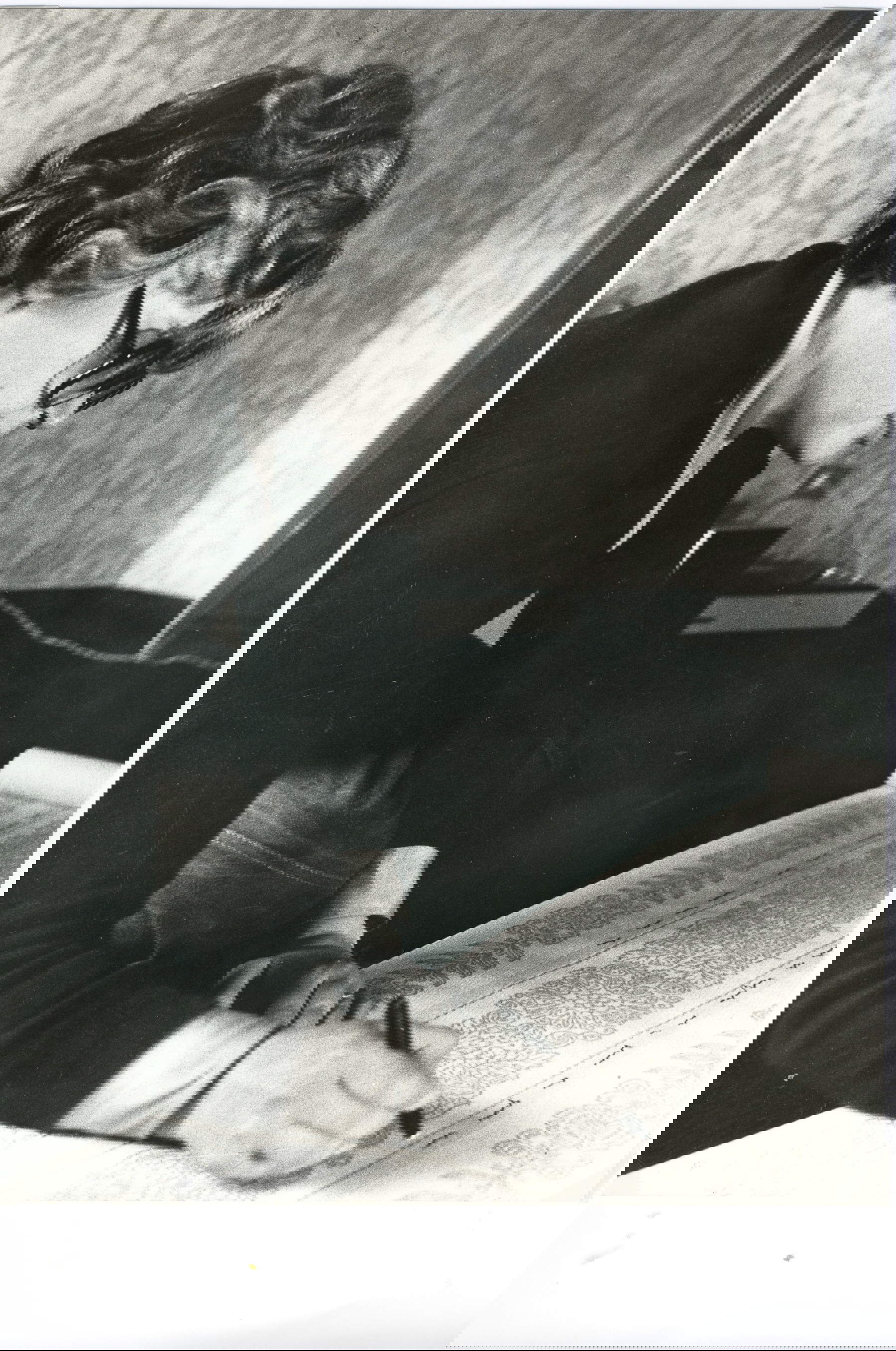 Tomaso Binga, Tapete (1976; Rom, Casa Malangone)