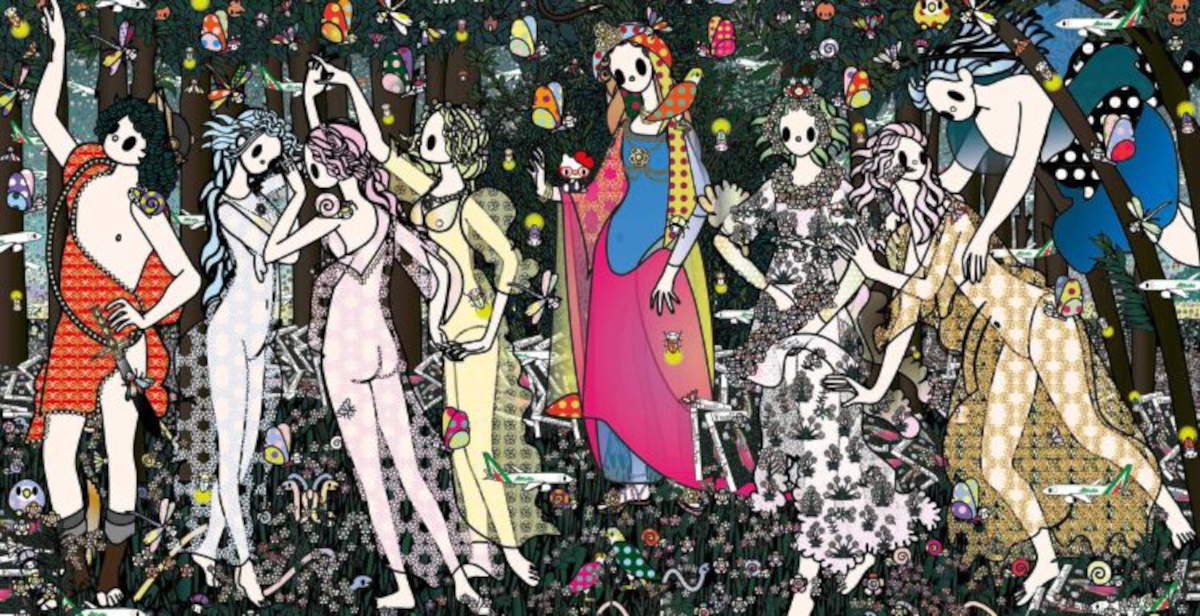 Finestre Sull'Arte brings Botticelli's Primavera reinterpreted by Tomoko Nagao to TTG Rimini