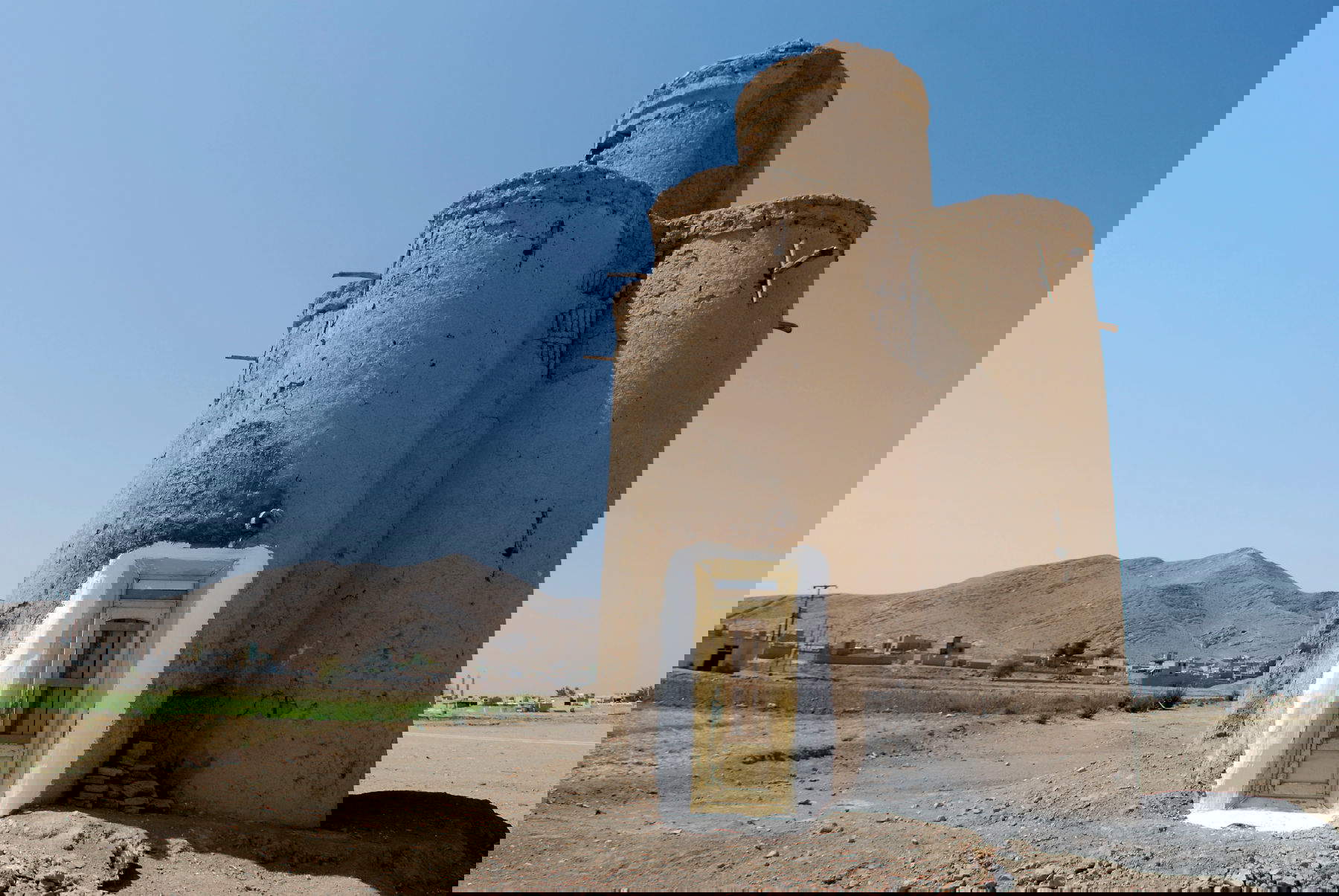 Sanfte Riesen: Die Taubentürme von Isfahan (Iran) werden in Rom ausgestellt