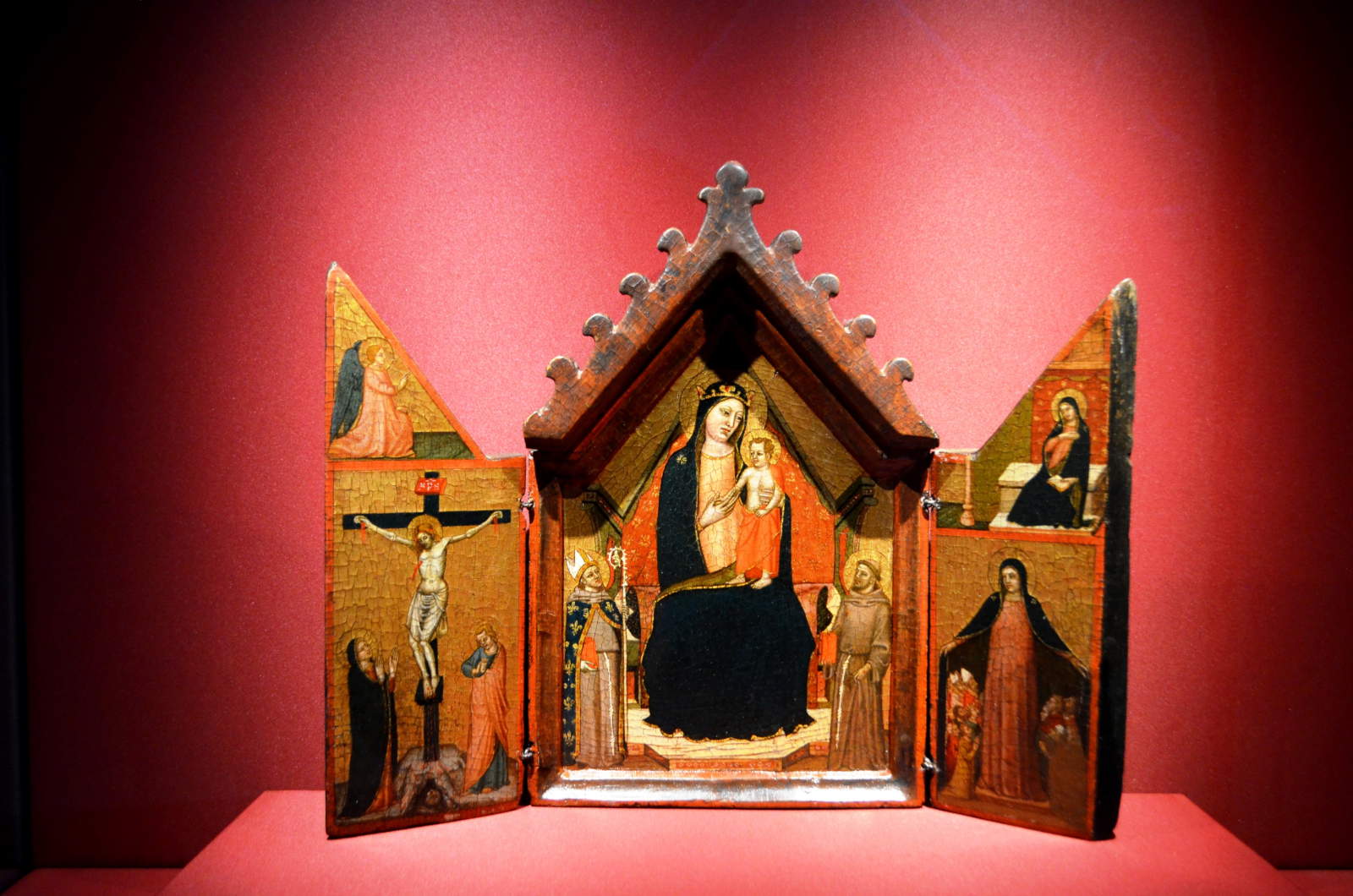 Das Mestro di Mezzana-Triptychon