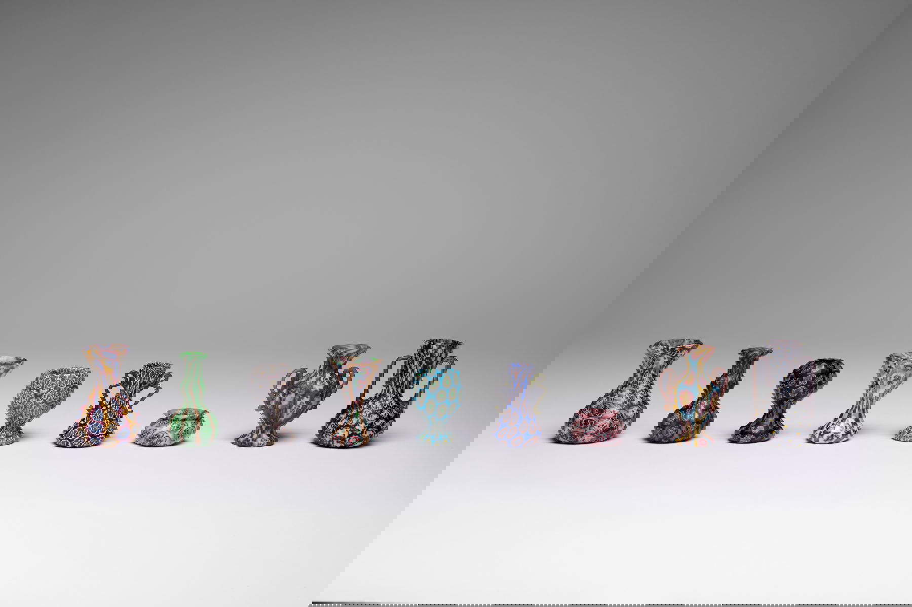 Gruppo di vasi in murrina (1900 &ndash; 1915)