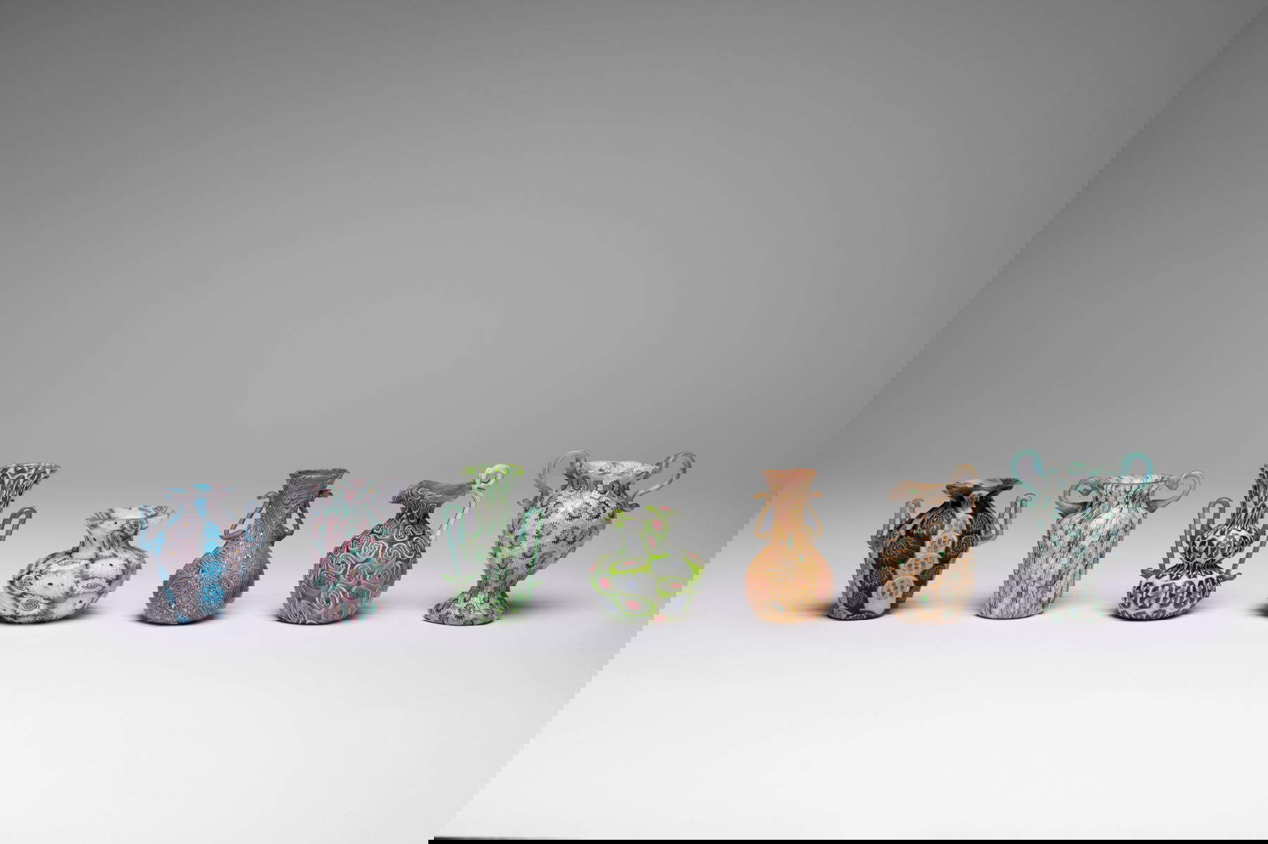 Gruppo di vasi in murrina (1900 &ndash; 1915)