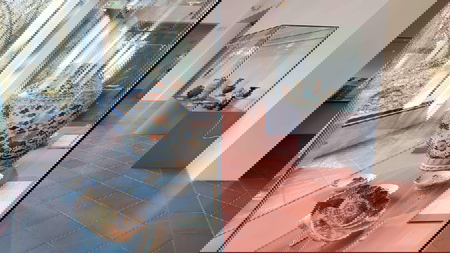 View of the new layout