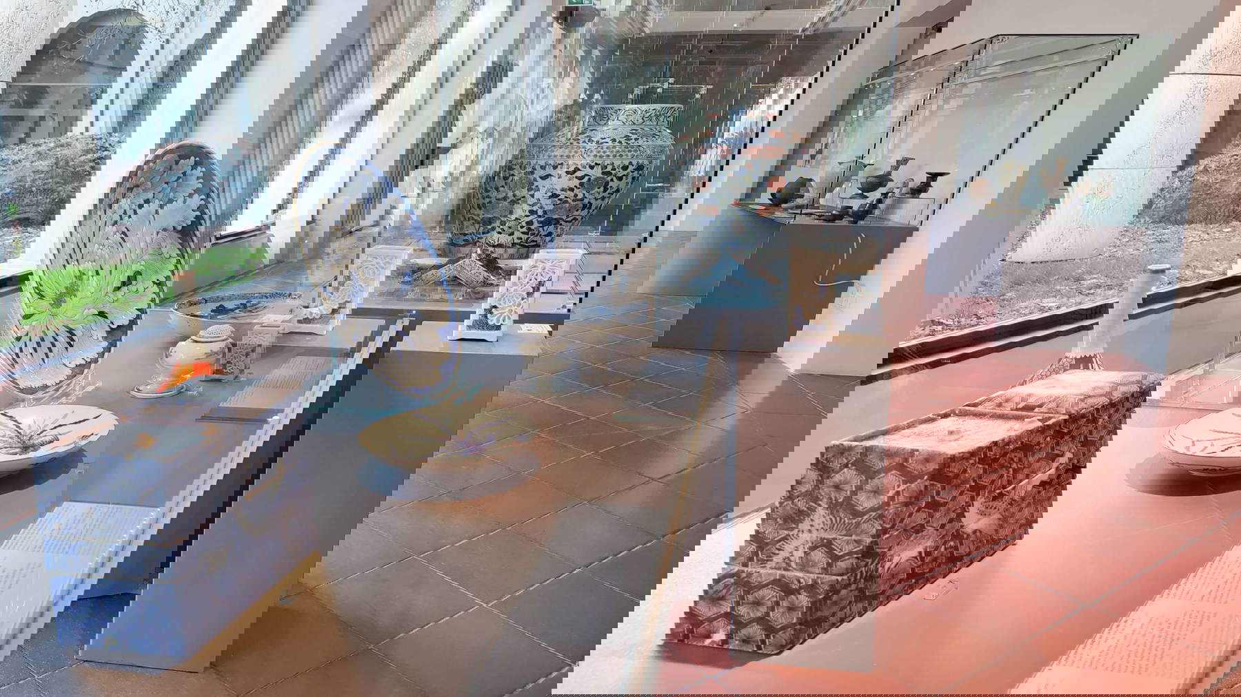 View of the new layout