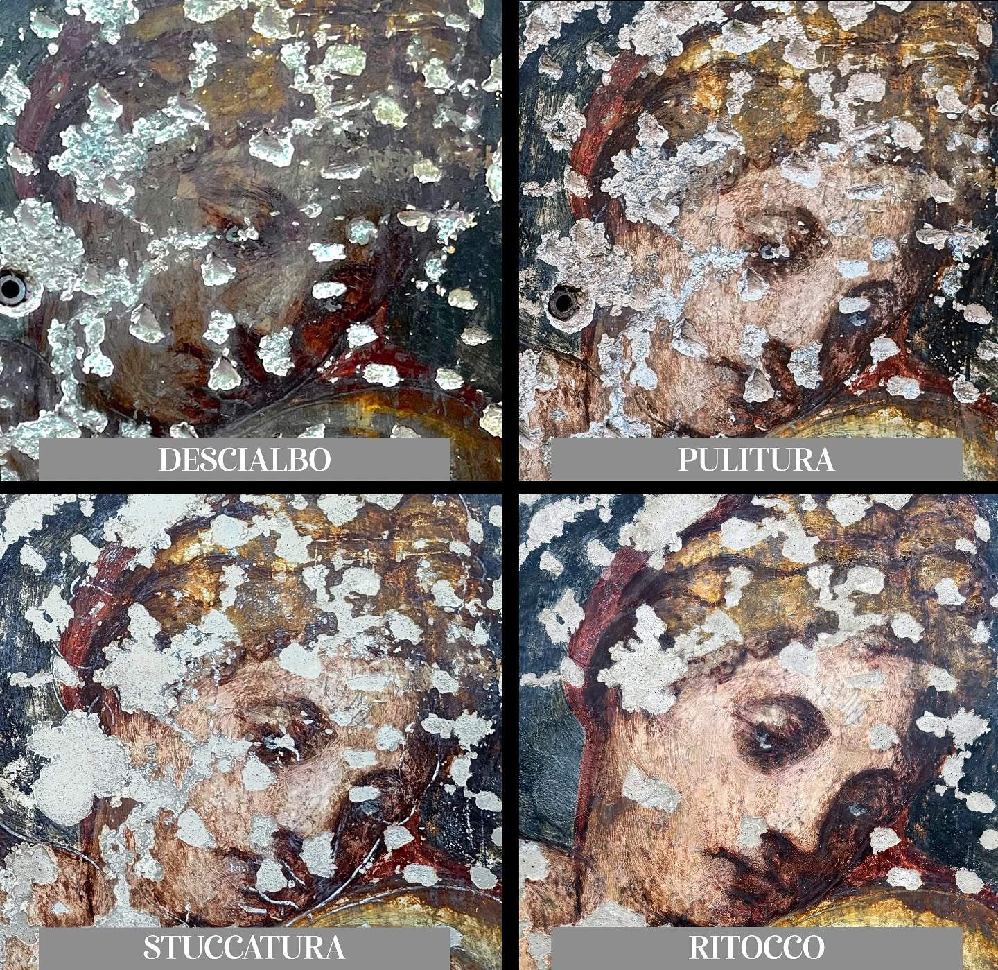 Sixteenth-century mural painting discovered in Rialto, Venice