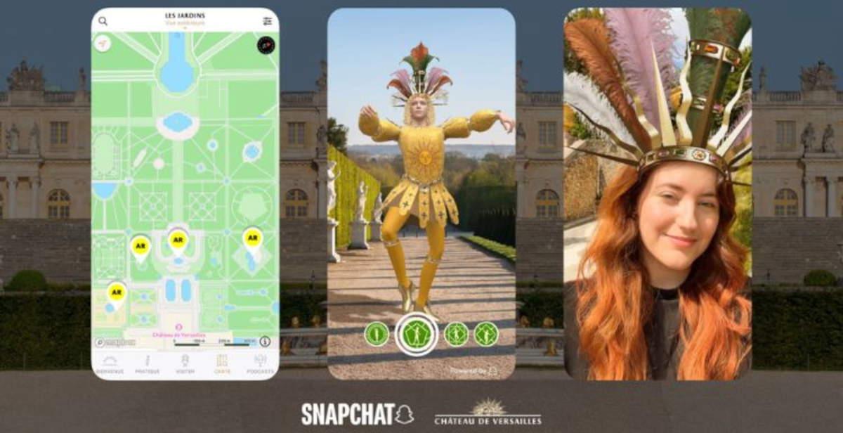 Versailles in Augmented Reality: Snap erweckt die Tänze des Sonnenkönigs zu neuem Leben