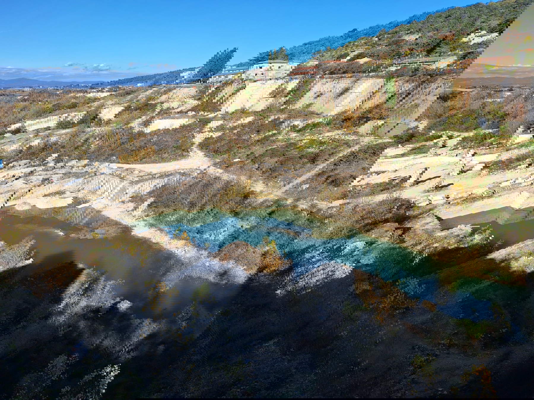 La cantera de travertino