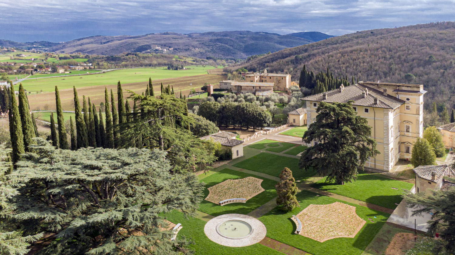 View of the Villa on Cardinal's Hill