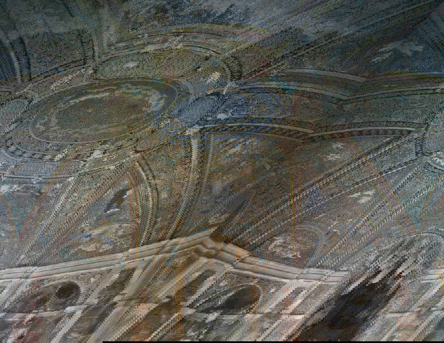 Voûte intérieure du nymphée