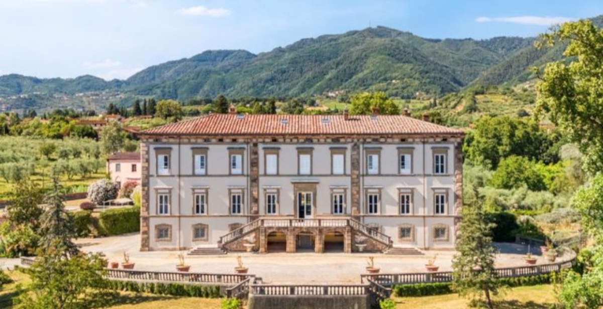 Se vende la histórica villa de Carolina Bonaparte en las colinas de Lucca