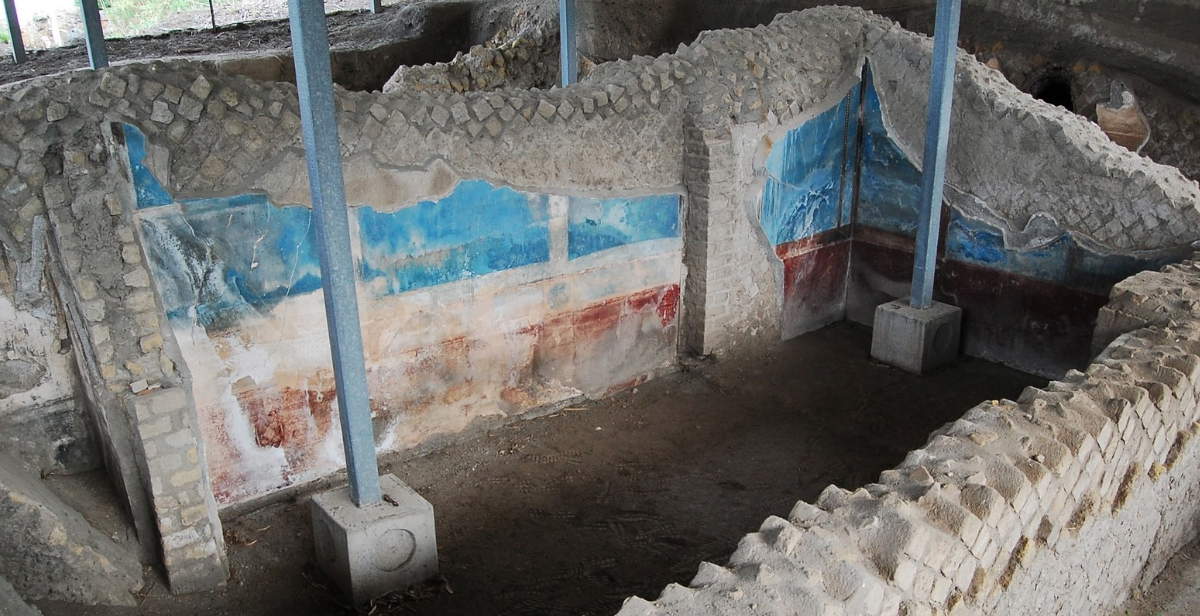 Work started at Villa Sora: excavation and consolidation at north front