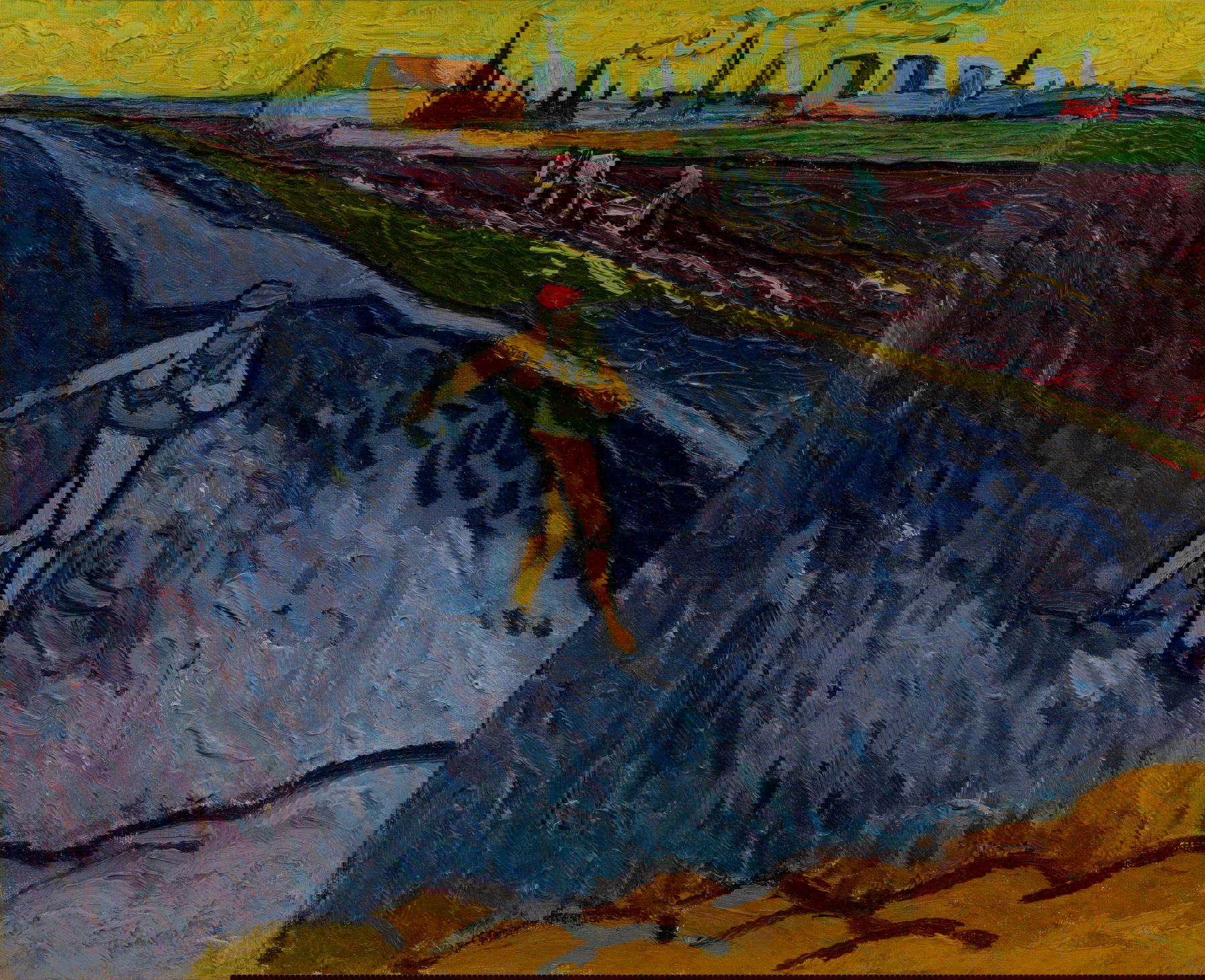 Vincent Van Gogh, Le Semeur (Il seminatore) (1888 circa; Olio su tela; Los Angeles, Hammer Museum). The Armand Hammer Collection, Gift of the Armand Hammer Foundation.