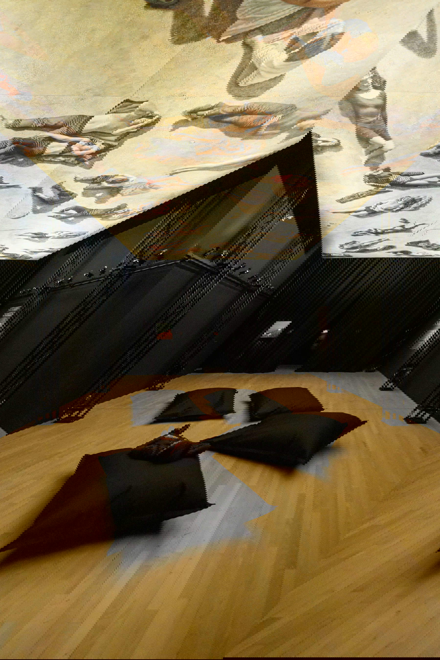 Plans de l'exposition. Photo : Jacopo Salvi