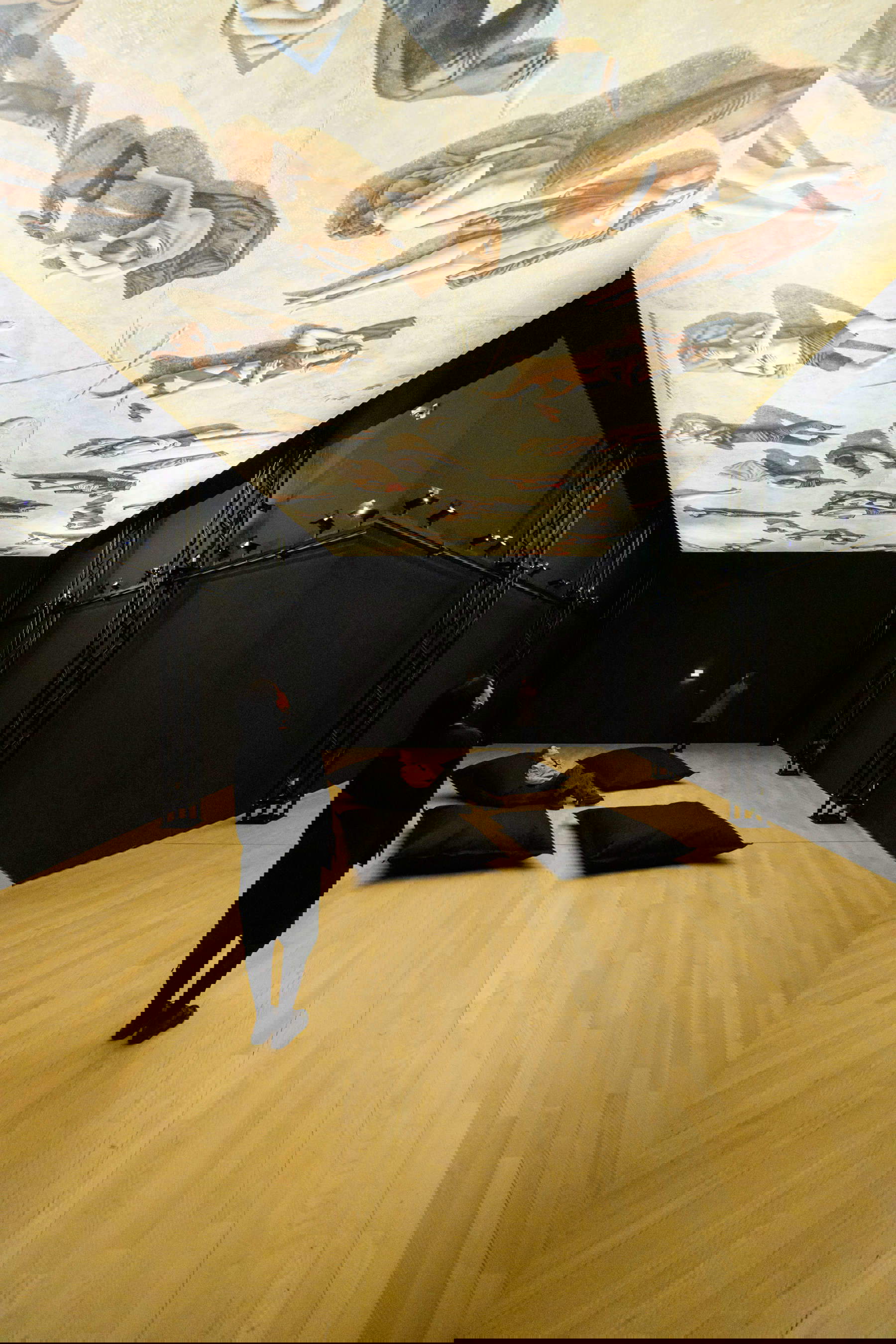 Plans de l'exposition. Photo : Jacopo Salvi