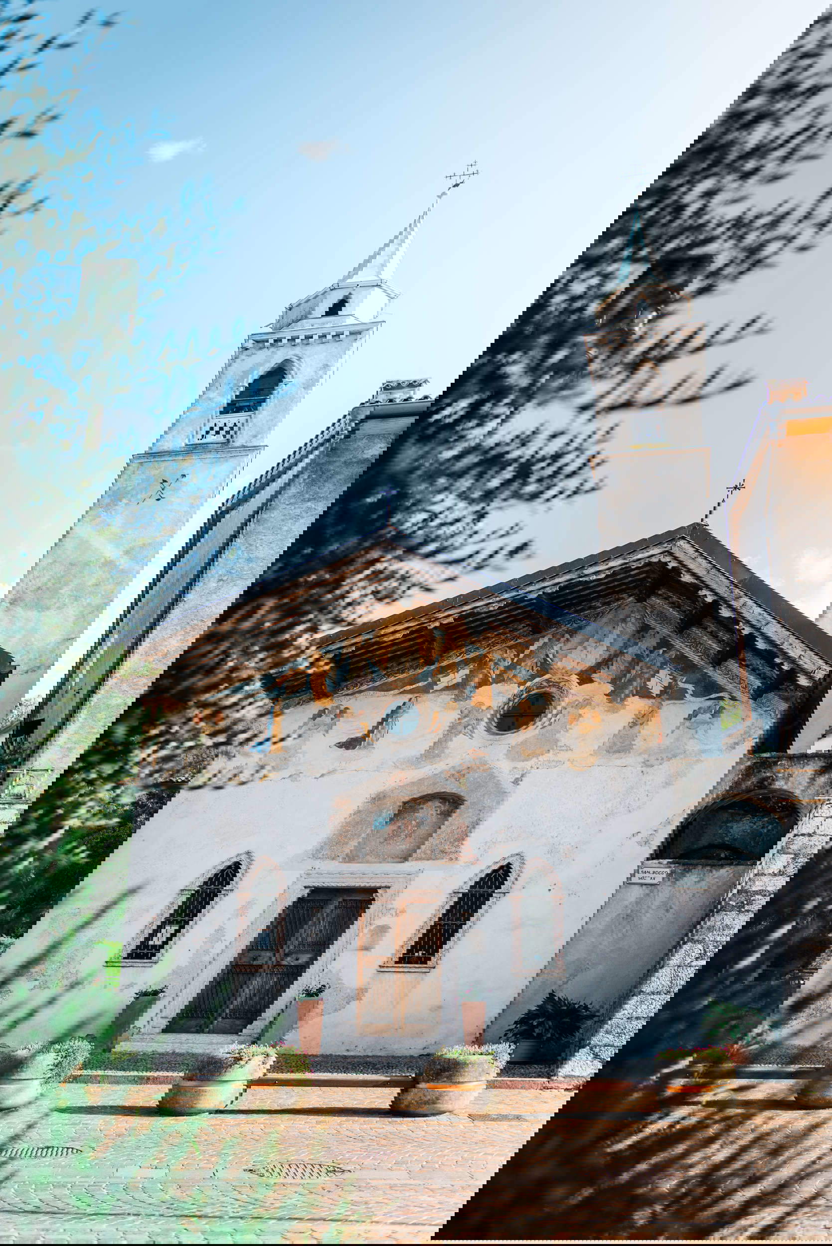 Volano, Kirche von San Rocco. Foto: Luca Matassoni