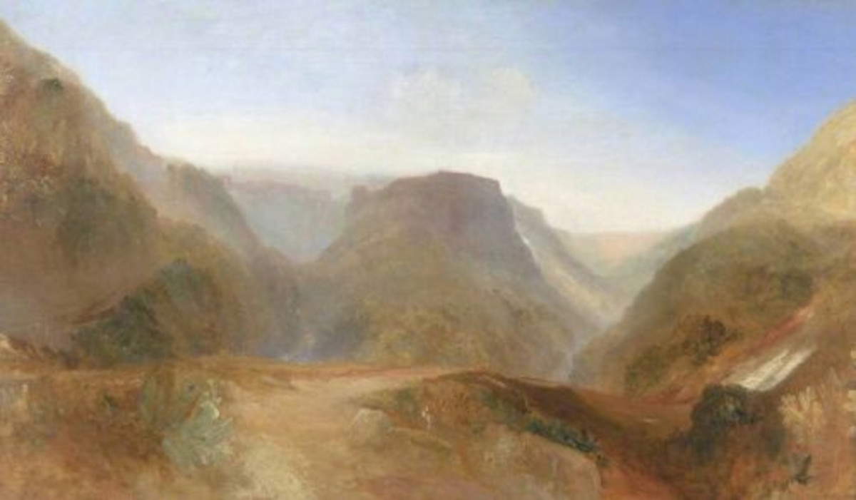 New survey identifies William Turner's Italian Landscape with the Devil's Bridge in Blera