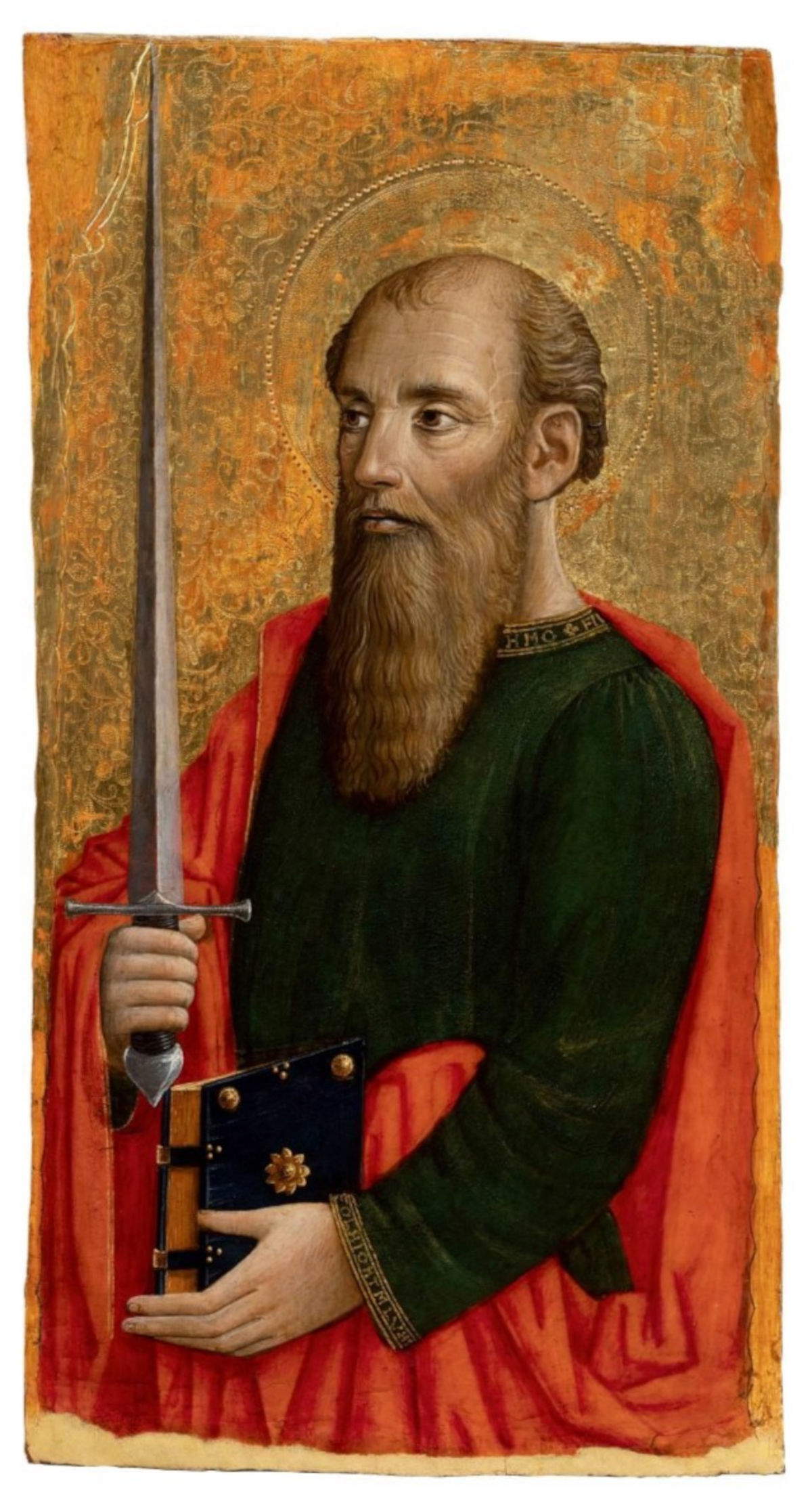 Zanetto Bugatto, San Paolo (Tempera su tavola, 56 x 29,8 cm)