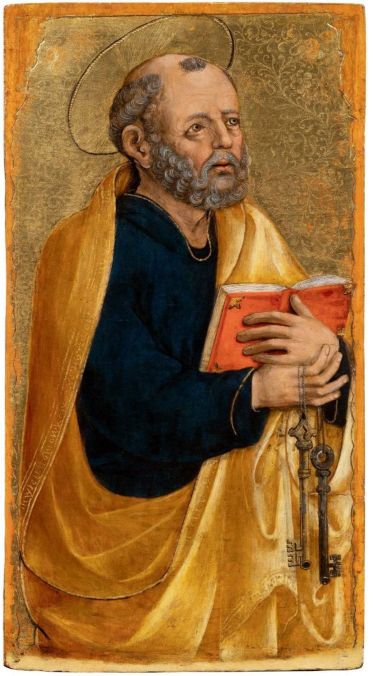 Zanetto Bugatto, San Pietro (Tempera su tavola, 56,5 x 30,7 cm)