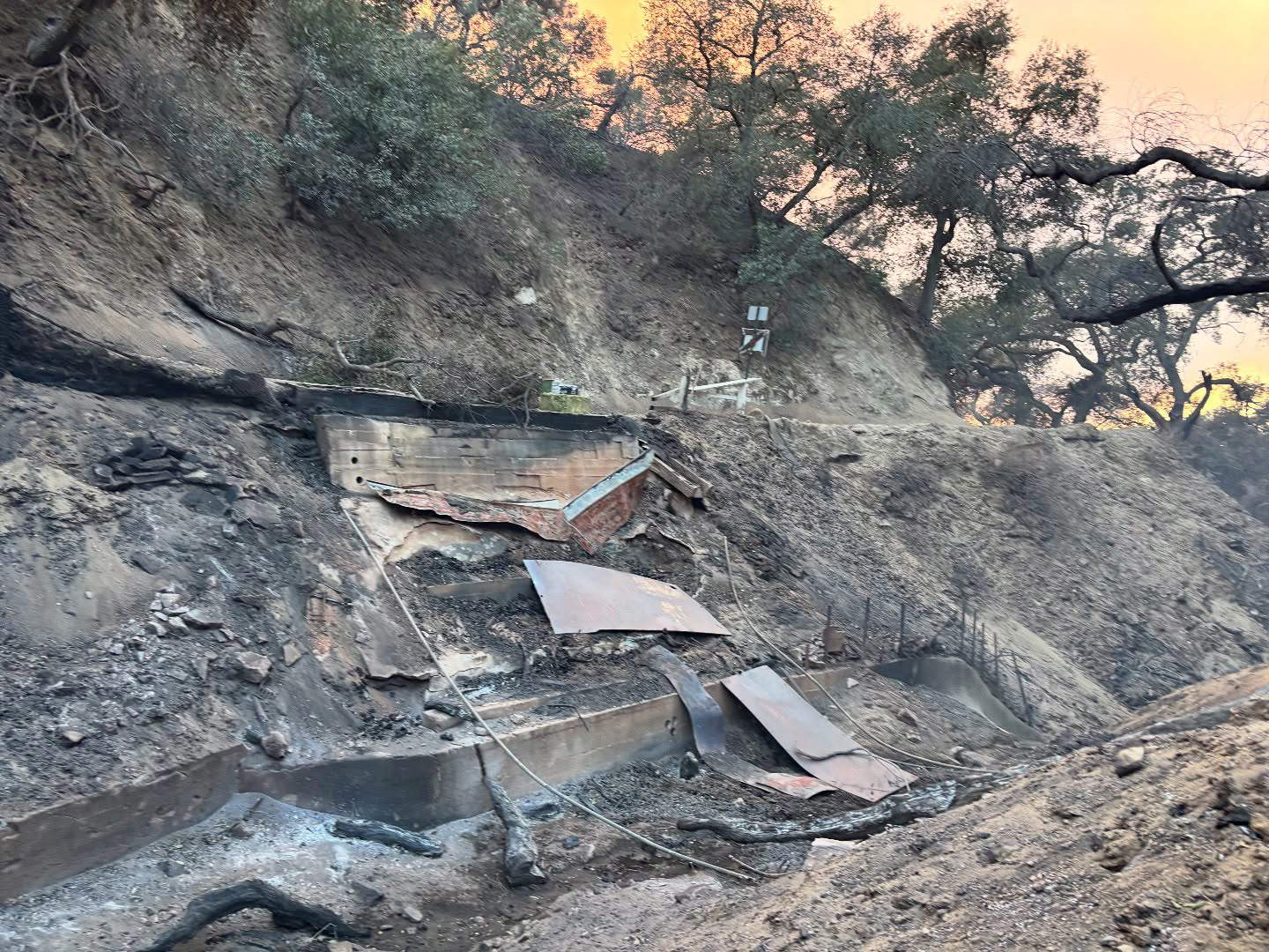 Zorthian Ranch destroyed by fire Zorthian Ranch destroyed by fire