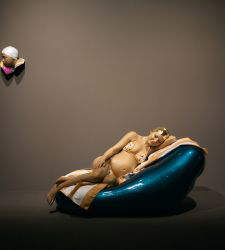 La première grande exposition anthologique italienne de Carole A. Feuerman s'ouvre à Rome au Palazzo Bonaparte. Feuerman