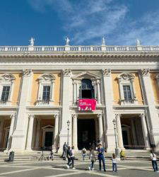 Campidoglio, Restaurierung der Erhebungen des Palazzo dei Conservatori und des Palazzo Nuovo abgeschlossen Campidoglio, Restaurierung der Erhebungen des Palazzo dei Conservatori und des Palazzo Nuovo abgeschlossen