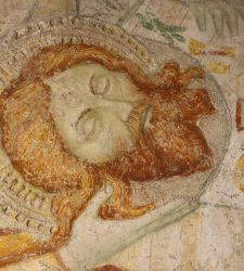 Brescia, restaurati gli affreschi della cappella di San Giovanni Battista in San Salvatore