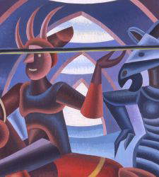 Bagatti Valsecchi et Depero : le d&eacute;sir commun d'habiter des espaces suspendus entre l'ancien et le contemporain dans une exposition 