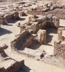 Ägypten, Ruinen einer koptischen Stadt in der Oase Ain al-Kharab entdeckt