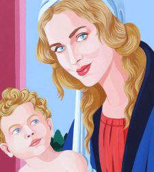 Die umstrittenen Werke von Giuseppe Veneziano in der Fortezza Firmafede mit "Anthologie".