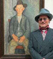 Johnny Depp at Tate Modern for Modigliani: UK premiere of his new film unveiled