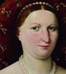 Das Porträt der Lucina Brembati von Lorenzo Lotto kommt aus Bergamo ins Museum Capodimonte 