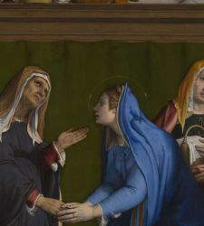 Il restauro della Visitazione di Lorenzo Lotto: un capolavoro che torna a rivivere. Con il suo mistero