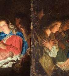 Gênes, la Nativité de Mathias Stom reprend vie : peinture restaurée découverte il y a un an