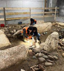 Scoperta una necropoli monumentale di epoca preromana nel centro storico di Trento