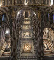 Se descubre el suelo de la catedral de Siena: la incrustación de la Esperanza es visible por primera vez 