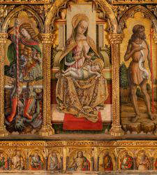 Milan, le polyptyque du Monte San Martino des frères Crivelli est à l'honneur dans l'exposition de Noël du Palazzo Marino 