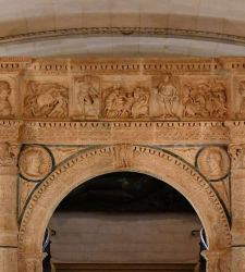 Louvre, un chef-d'&oelig;uvre de la Renaissance lombarde rena&icirc;t : le portail du palais Stanga