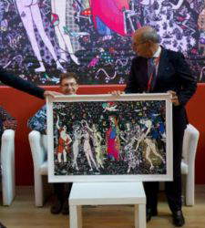 Finestre sull'Arte dona a Toscana Promozione Turistica la Primavera di Tomoko Nagao